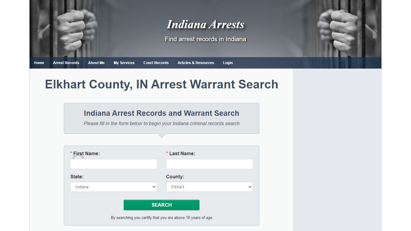 Elkhart County, IN Arrest Warrant Search - Indiana Arrests
